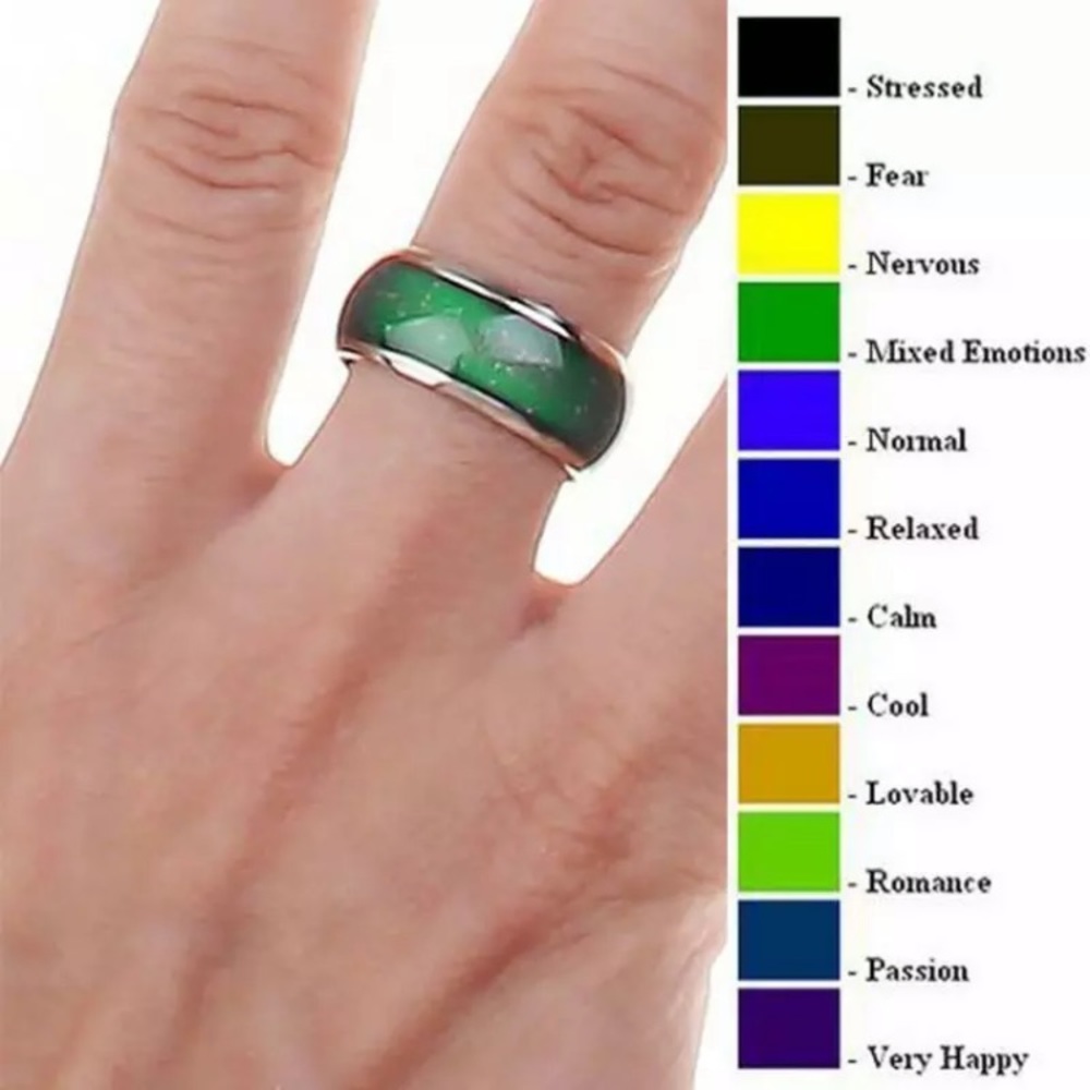 THUMB RING Mood Ring Size 10 NEW